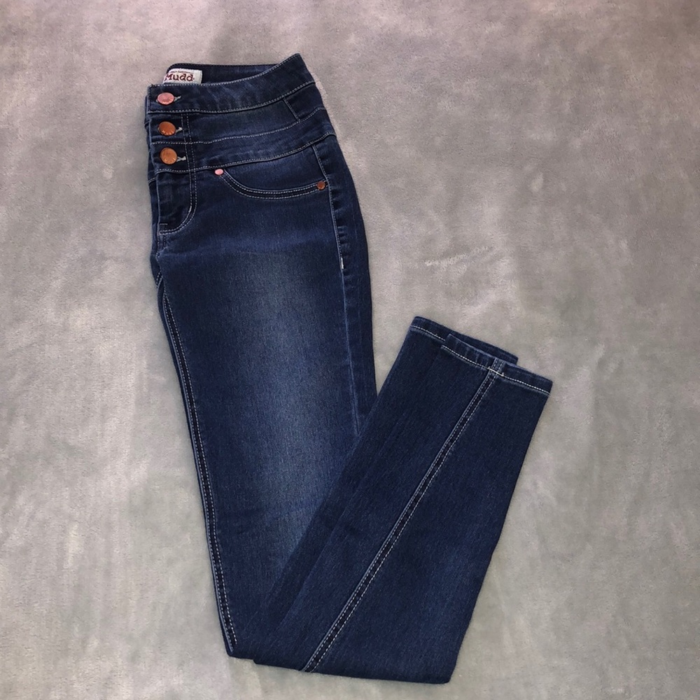 High Waisted Mudd Jeggings